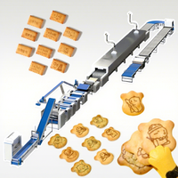 Nouvelle ligne de production de biscuits durs entièrement automatique avec imprimante, équipement alimentaire de qualité alimentaire 2025, utilisé pour la pâtisserie