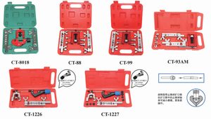 Kit de herramientas de abocardado de refrigeración de grado industrial Herramientas de abocardado de plomería con herramienta de corte de tubo de freno de cobre OEM y ODM personalizada - Product Image 6