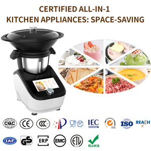 Robot de cuisine multifonctionnel de style Thermomixer, mixeur électrique, blender, robot culinaire avec fonction <span class=keywords><strong>vapeur</strong></span> - Product Image 4