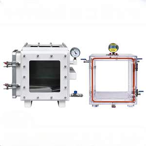 กล่องสุญญากาศอะคริลิก PMMA สำหรับงาน OEM พร้อมอุปกรณ์ป้องกันอากาศรั่วไหลสำหรับห้องปฏิบัติการ ใช้กับก๊าซอาร์กอน แรงดันลบ - Product Image 1