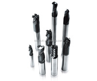 HRC55 Foret central à 90 degrés en carbure monobloc D2 * 4 * 50L * d4 Fraise pour aluminium HRC65 Revêtement OEM personnalisable