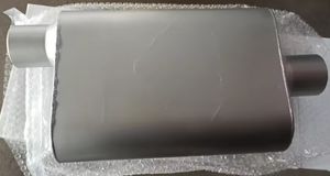 Silenciador de Escape Ovalado <span class=keywords><strong>Flowmaster</strong></span> de Alta Calidad, de 4 y 9 Pulgadas, de Acero Inoxidable Aluminizado para Automóviles - Product Image 6