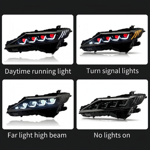 Đèn pha RGB kiểu dáng thể thao cho Toyota Camry đời thứ 8 (2018-2023), đèn pha <span class=keywords><strong>LED</strong></span>, đèn chiếu <span class=keywords><strong>LED</strong></span>, phụ kiện ô tô - Product Image 3