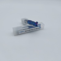 Outils de coupe métalliques en carbure monobloc haute précision HRC65 à 2 flûtes, revêtement AlTiSiN, pour usinage CNC, personnalisables, ODM OEM
