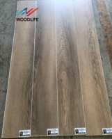 Planche de vinyle SPC à clic simple, imperméable, résistante à l'usure, écologique, antidérapante, anti-rayures, pour supermarché, escalier