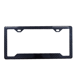 Marco <span class=keywords><strong>de</strong></span> fibra <span class=keywords><strong>de</strong></span> carbono 100% para matrícula <span class=keywords><strong>de</strong></span> coche, marco <span class=keywords><strong>de</strong></span> placa <span class=keywords><strong>de</strong></span> matrícula personalizado, gran variedad <span class=keywords><strong>de</strong></span> tamaños diferentes - Product Image 1