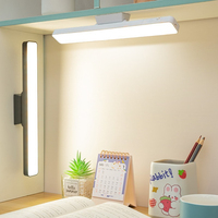 Lampe LED rechargeable tactile, lampe de bureau magnétique à clipser pour étudiants, lumière de bureau fraîche