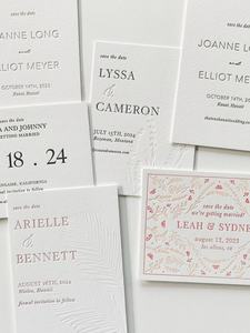 Biglietti d'invito in cartone di cotone Premium di fascia alta personalizzati cartoline in oro che stampano cartoline rigide con copertina rapida per affari e matrimonio - Product Image 4