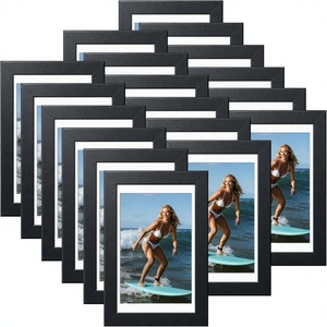 Marcos de Fotos de Aluminio Ecológicos y Duraderos, Personalizables, Juego de 5 Piezas, Decoración de Pared y Mesa, Marcos para Pósteres - Product Image 2