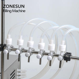 ZONESUN หัวฉีดของเหลว6ขวด,ขวดน้ำหอมน้ำผลไม้น้ำมันหอมระเหยปั๊มดิจิตอลควบคุมไฟฟ้าเครื่องบรรจุของเหลว - Product Image 2
