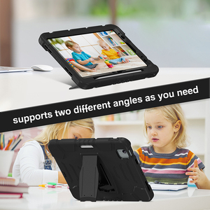 Funda de goma de silicona a prueba de golpes para <span class=keywords><strong>iPad</strong></span> Air de 11 pulgadas 2024 <span class=keywords><strong>M2</strong></span> A2902 con soporte incorporado - Product Image 5