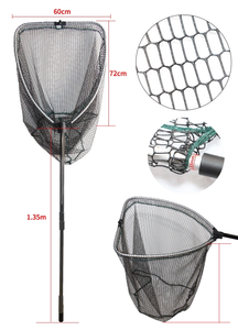 Filet de pêche pliable avec poignée télescopique, 1 m, pour canne à pêche, <span class=keywords><strong>carpe</strong></span> - Product Image 2