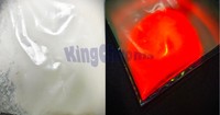 Pigment de sécurité fluorescent UV, organique et invisible, pour pots de soins de la peau et cartons cosmétiques