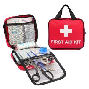 Yonoel Hot 110 buah <span class=keywords><strong>Kit</strong></span> bertahan hidup berkemah luar ruangan EVA casing PU portabel <span class=keywords><strong>Kit</strong></span> pertolongan darurat pertama untuk rumah kantor luar ruangan - Product Image 1