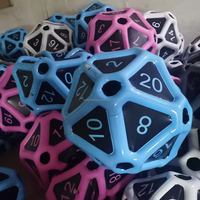 Dés gonflables D20 personnalisés de haute qualité pour jeux de société