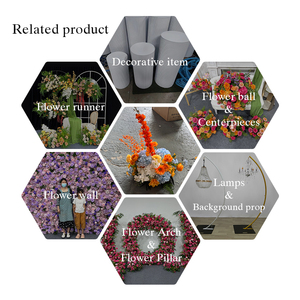 Luxurious Orange Blue Silk Faux Floral Arrangement Gladioli <b>Hydrangeas</b> Dahlias-Handmade Realistic Christmas Chinese New Year - Product Image 5