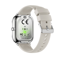 Direct Usine Nouvelle Smartwatch AK108 2026 Écran IPS 1,82'' Appel Bluetooth IPX8 Fréquence Cardiaque SpO2 Multisports Podomètre Calories Femmes Silicone