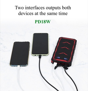 2024 nuova quotazione prezzo di fabbrica multi-funzione di ricarica tesoro 26800mah banca di energia solare con illuminazione a barra luminosa - Product Image 6