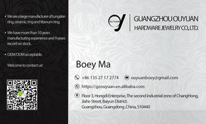 Perhiasan seks kustom dukungan kayu wiski Inlay cincin Tungsten buatan tangan cincin Kokang logam mawar emas cincin Kokang cincin untuk pria - Product Image 5