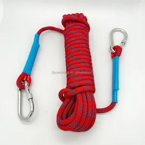 Hot Bán 10Mm 12Mm Leo Núi Đá Tĩnh Dây 100% Nylon Leo Núi Dây Thừng