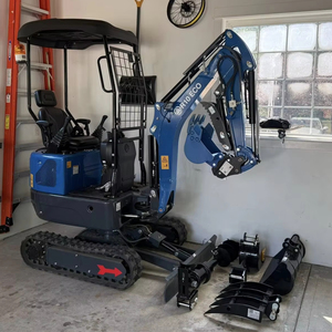 Miniexcavadora RIPPA de Alta Resistencia, Excavadora Pequeña de Orugas Kubota, Excavadora de Jardín de 1 Tonelada en Centro de Distribución - Product Image 1