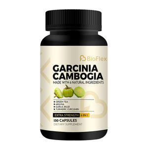 Capsules d'extrait de poivre <span class=keywords><strong>noir</strong></span>, Garcinia Cambogia, thé vert, <span class=keywords><strong>ail</strong></span> et curcuma – Complément alimentaire à base de plantes en vrac, marque privée OEM - Product Image 1