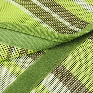 Colorful Teslin Pvc Polyester Anti-UV Textilens PVC Mesh Fabric Sling Fabric For Outdoor Chair