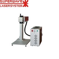 Nouvelle machine de marquage laser à fibre Mopa 50W, compatible DXF, pour bijoux, or, argent, acier inoxydable, rotative, refroidie par air, haute précision