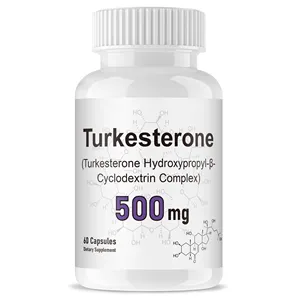 Gym Dietary Supplement Vegen Cápsulas com 500 mg Ajuga Turkestanica promover força resistência e crescimento muscular Creatina Cápsulas