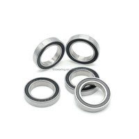 Roulements à billes à gorge profonde à rangée simple S6802-2RS S61802-2RS en acier inoxydable pour patins à roulettes de vitesse, taille 15x24x5mm
