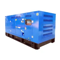 Generator Diesel Senyap 75kw 94kva Pengatur Mekanik 6 Silinder Generasi Elektrik Tanpa Suara/