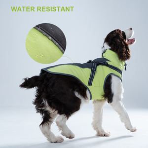 Chaquetas para Mascotas con Arnés, Ropa de Invierno para Mascotas de Forro Polar, Ropa Personalizada para Perros Pequeños, Ropa para Perros Machos para Clima Frío - Product Image 1