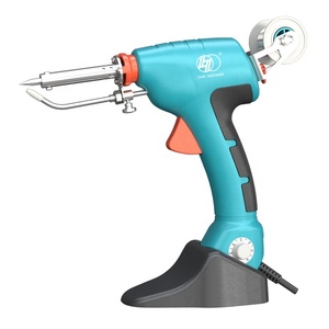 <span class=keywords><strong>Soldador</strong></span> Eléctrico con Alimentación Automática <span class=keywords><strong>de</strong></span> <span class=keywords><strong>Estaño</strong></span>, Pistola <span class=keywords><strong>de</strong></span> Soldar <span class=keywords><strong>de</strong></span> Nivel Profesional, Conveniente y Rápida, 110V/220V 60W, Certificación CE RoHS - Product Image 1
