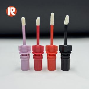 Pemegang sikat Lip Glaze 7mm warna kustom kuas bersih kosmetik tutup sekrup cerat plastik untuk kuas maskara kuas Lipgloss - Product Image 5