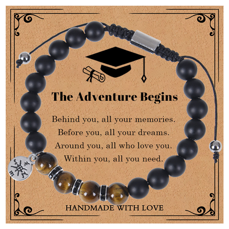Adventure Begins- Tiger's Eye Stone