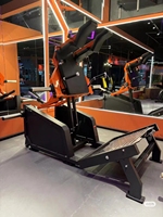 Machine d'exercice pour les jambes et l'extension dorsale à usage commercial TZ Fitness GC-5068 en acier, tube de 3 mm d'épaisseur, capacité de 200 kg, caractéristiques de sécurité
