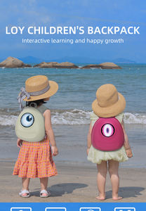 Küçük şeytan gözler aydınlık <span class=keywords><strong>LED</strong></span> çocuk sırt çantası aydınlık sırt çantası erkekler ve kadınlar için sevimli, güvenli, hafif ve Trendy - Product Image 6