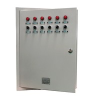Panneau de commande de moteur industriel personnalisable, triphasé 400V avec 6 boutons marche/arrêt pour systèmes de pompes et de ventilateurs