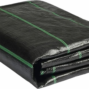 Malla Antihierbas de Polipropileno Negra con Semillas de <span class=keywords><strong>Tomillo</strong></span>, Película de Cobertura para el Suelo, Protección UV y Resistente al Viento, Servicio de Corte Personalizado - Product Image 5