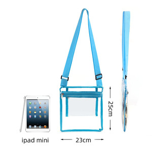 Sac à bandoulière transparent en PVC <span class=keywords><strong>pas</strong></span> <span class=keywords><strong>cher</strong></span> pour événements sportifs unisexes – Sac à main étanche pour le transport en bandoulière - Product Image 4