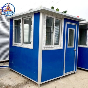 Customizable Contemporary Outdoor Management Booth Durable Galvanized Steel Frame Weatherproof <b>Fire</b> Resistant Container Houses - Product Image 2