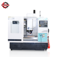 Centre d'usinage vertical automatique XK7124, mini-fraiseuse CNC robuste à 3 axes avec commande GSK et cône de broche BT40