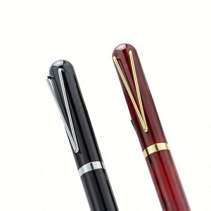 High Quality Custom Logo Ballpoint Bright Metal Signature <b>Pen</b> for Business Writing Promotional Gift - Product Image 3