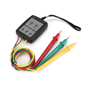 Bộ Kiểm Tra Xoay 3 Pha SP8030, Bộ Phát Hiện Chỉ Báo Pha Kỹ Thuật Số, Máy Đo Điện Áp Trình Tự Pha <span class=keywords><strong>LED</strong></span> Buzzer 200V-480V <span class=keywords><strong>AC</strong></span> - Product Image 3