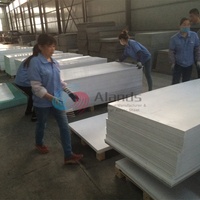 Panneau en mousse PVC blanc Alands 1mm/2mm/3mm, flexible, impression UV, découpe, imperméable, ignifuge, certifié sans plomb