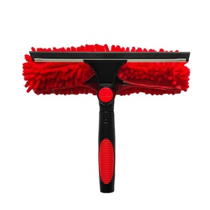 <span class=keywords><strong>Kit</strong></span> de <span class=keywords><strong>lavage</strong></span> de <span class=keywords><strong>vitres</strong></span> 3 en 1 avec 10 pôles d'extension, 2 brosses en microfibre et raclette, outil de nettoyage de <span class=keywords><strong>vitres</strong></span> télescopique - Product Image 2