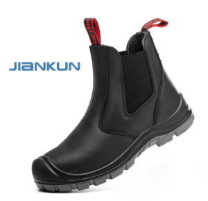 Botas de Seguridad JIANKUN para Hombre, de Cuero Genuino, Nubuck, Anti-Impactos/Antipinchazos, <span class=keywords><strong>Impermeables</strong></span>, con Puntera de Acero, de Piel Vacuna, para Trabajo, Invierno - Product Image 1