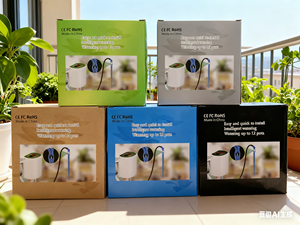 Kit d'irrigation goutte à goutte automatique pour plantes d'intérieur avec minuterie d'eau programmable numérique intelligente DIY Home Self-Watering System - Product Image 6