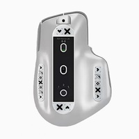 Patins de souris USB en verre non rétroéclairés, personnalisables à faible MOQ (50 pièces par couleur), pour MX Master 3/3s, lisses, durables, fins, incurvés 2.5D