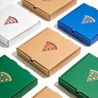 Boîte à pizza personnalisée grande, petite, mini, pour l'emballage alimentaire